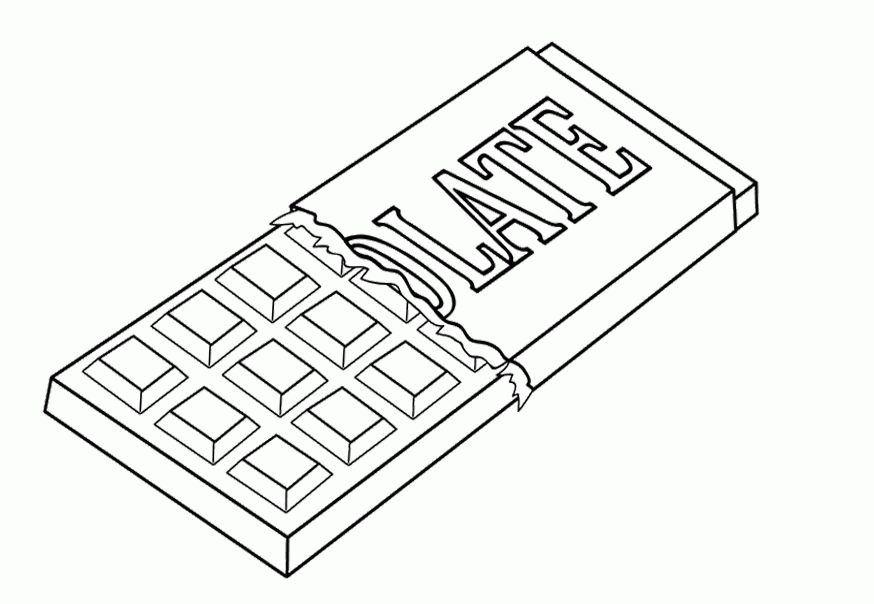 Plansa de colorat cu Prajituri 147 38